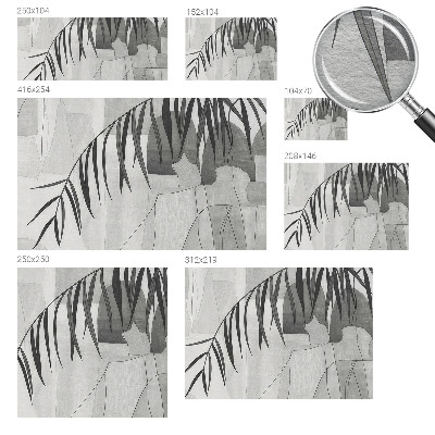 Flis fototapeta s motivom apstraktne palme