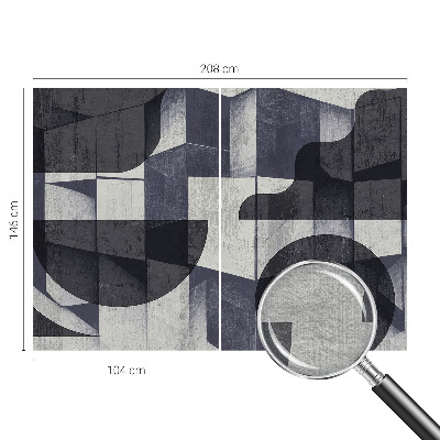 Fototapeta po mjeri s uzorkom geometrijske simetrije