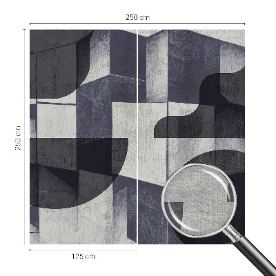 Fototapeta po mjeri s uzorkom geometrijske simetrije