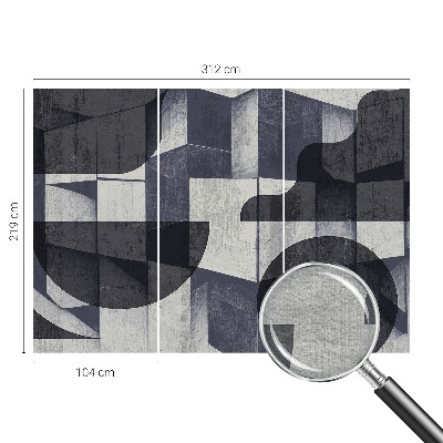 Fototapeta po mjeri s uzorkom geometrijske simetrije