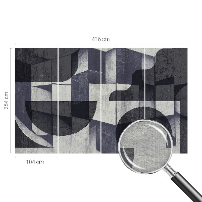 Fototapeta po mjeri s uzorkom geometrijske simetrije