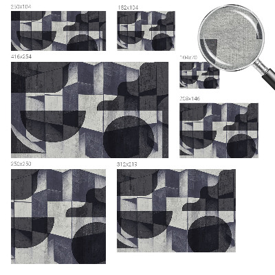 Fototapeta po mjeri s uzorkom geometrijske simetrije