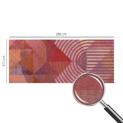 Zidna fototapeta s apstraktnim oblicima