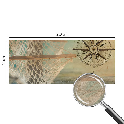 Vlies fototapeta za dječju sobu s motivom opuštanja na moru