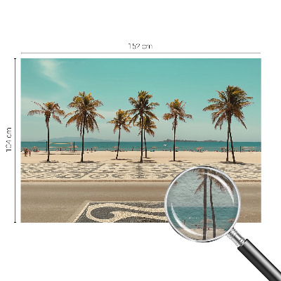 Vlies fototapeta s motivom plaže s palmama