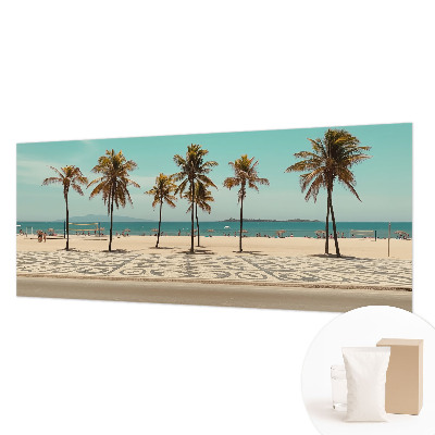 Vlies fototapeta s motivom plaže s palmama
