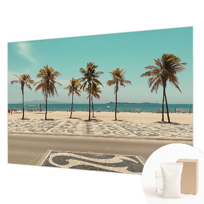 Vlies fototapeta s motivom plaže s palmama