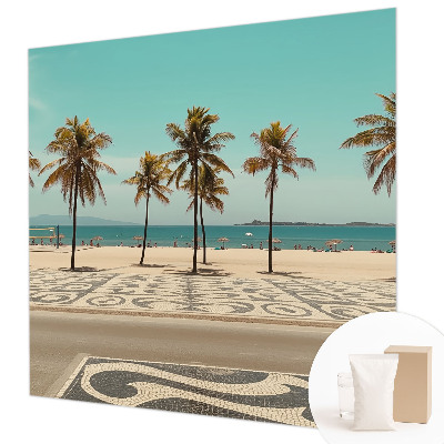 Vlies fototapeta s motivom plaže s palmama