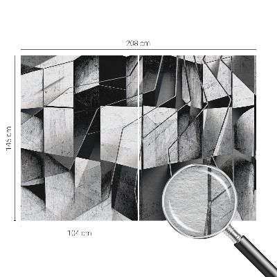 Foto tapeta za dnevni boravak Geometrijska apstrakcija