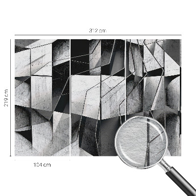 Foto tapeta za dnevni boravak Geometrijska apstrakcija