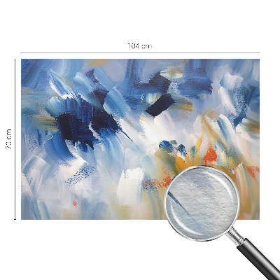 Vlies fototapeta s motivom šarenih poteza