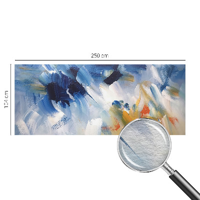 Vlies fototapeta s motivom šarenih poteza