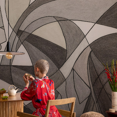Foto tapeta po mjeri Geometrijska apstrakcija