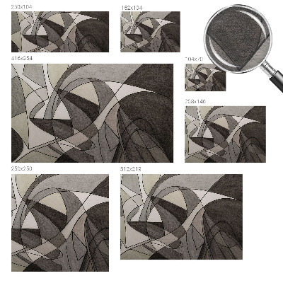 Foto tapeta po mjeri Geometrijska apstrakcija