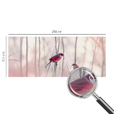 Foto tapeta za spavaću sobu s motivom para ptica