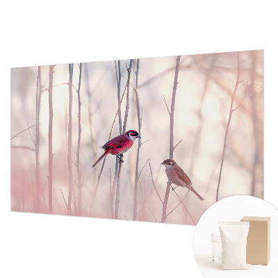 Foto tapeta za spavaću sobu s motivom para ptica