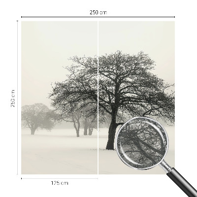 Vlies fototapeta Zimsko drveće