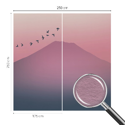 Flis fototapeta s motivom planinskog zapada