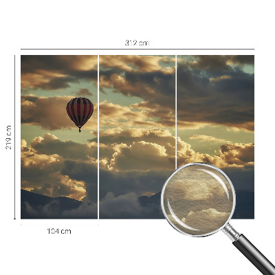 Fototapeta s tiskom s motivom balona među oblacima