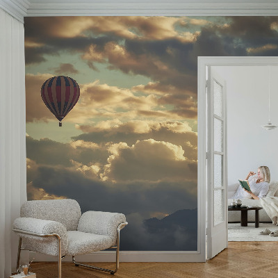 Fototapeta s tiskom s motivom balona među oblacima