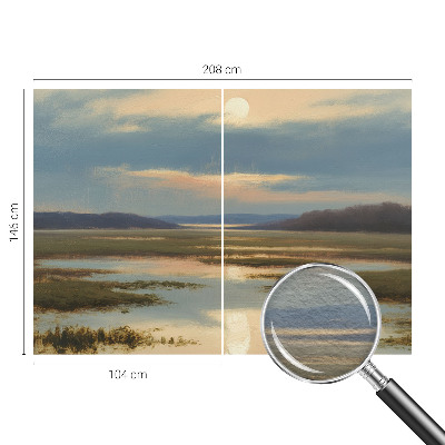Flis fototapeta s atmosferskim krajolikom