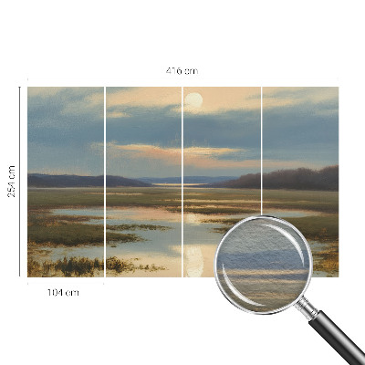 Flis fototapeta s atmosferskim krajolikom
