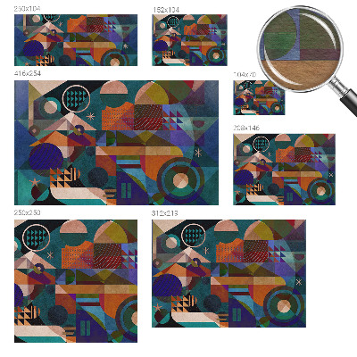 Foto tapeta po mjeri Geometrijska umjetnost