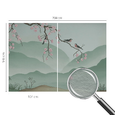 Zidna foto tapeta s motivom 'Japanska serenada'