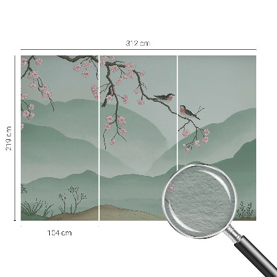 Zidna foto tapeta s motivom 'Japanska serenada'