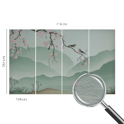 Zidna foto tapeta s motivom 'Japanska serenada'