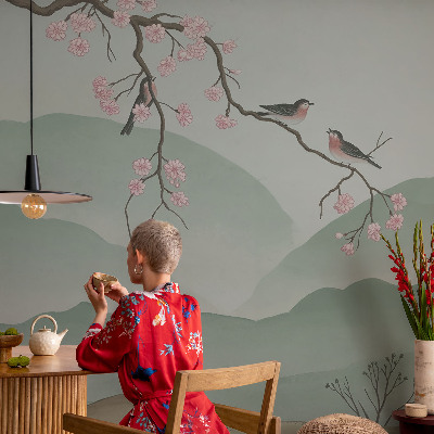 Zidna foto tapeta s motivom 'Japanska serenada'