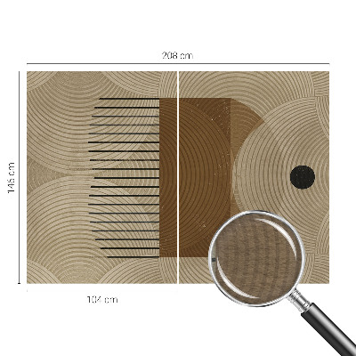 Foto tapeta za dnevni boravak Geometrija harmonije
