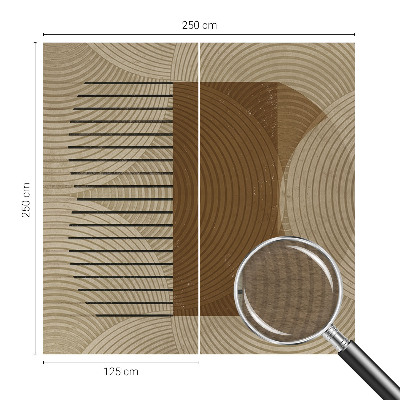 Foto tapeta za dnevni boravak Geometrija harmonije