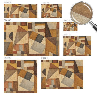 Moderna fototapeta Geometrijska apstrakcija