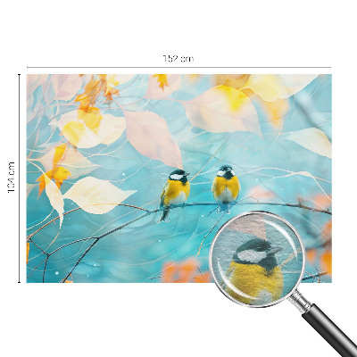 Fototapeta s tiskom s motivom proljetnih ptica