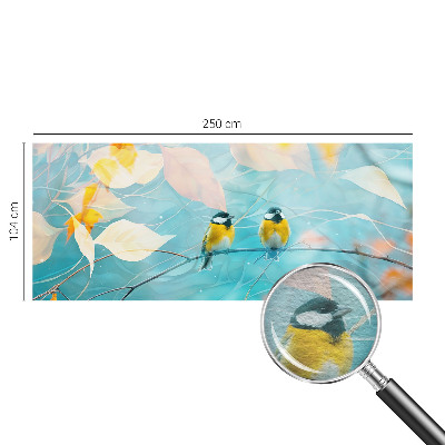 Fototapeta s tiskom s motivom proljetnih ptica