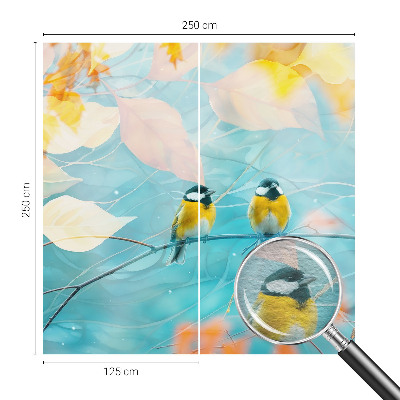 Fototapeta s tiskom s motivom proljetnih ptica