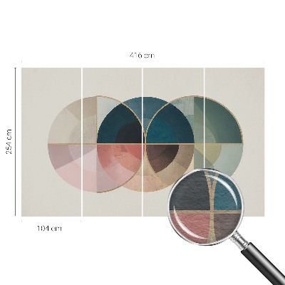 Zidna dekoracija fototapeta Geometrijska elegancija