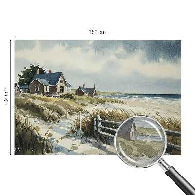 Flis fototapeta s motivom dina na plaži