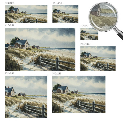 Flis fototapeta s motivom dina na plaži