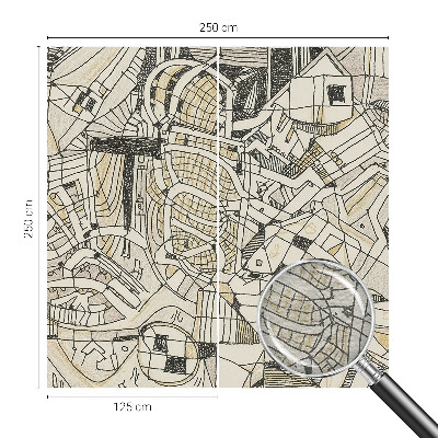 Zidna fototapeta Geometrijska apstrakcija