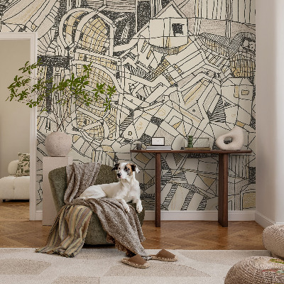 Zidna fototapeta Geometrijska apstrakcija
