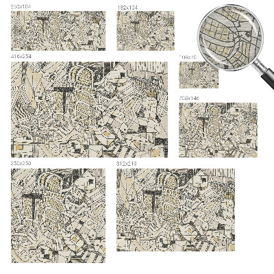 Zidna fototapeta Geometrijska apstrakcija