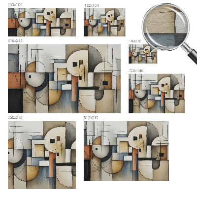 Fototapeta s tiskom Geometrijska harmonija