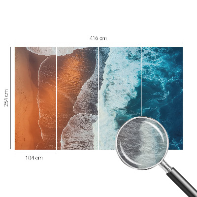 Flis fototapeta Morska simbioza