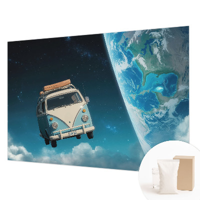 Fototapeta s tiskom sa motivom svemirskog putovanja