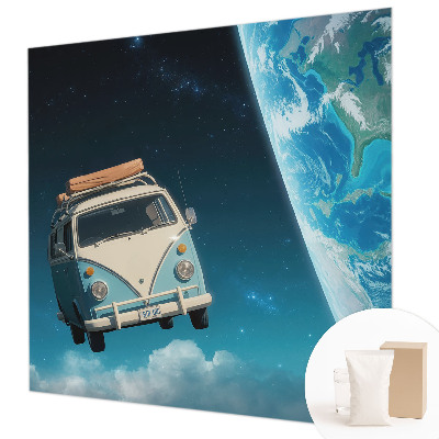 Fototapeta s tiskom sa motivom svemirskog putovanja