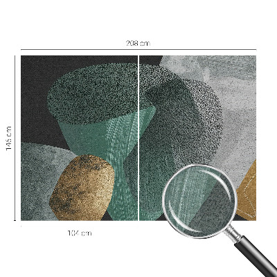 Flis fototapeta Apstraktna geometrija