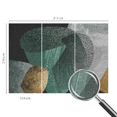 Flis fototapeta Apstraktna geometrija