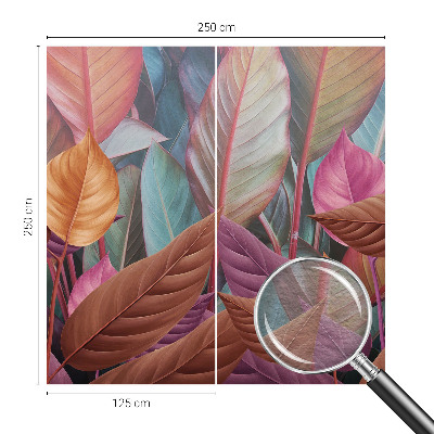 Fototapeta za dnevni boravak s motivom šarenog lišća